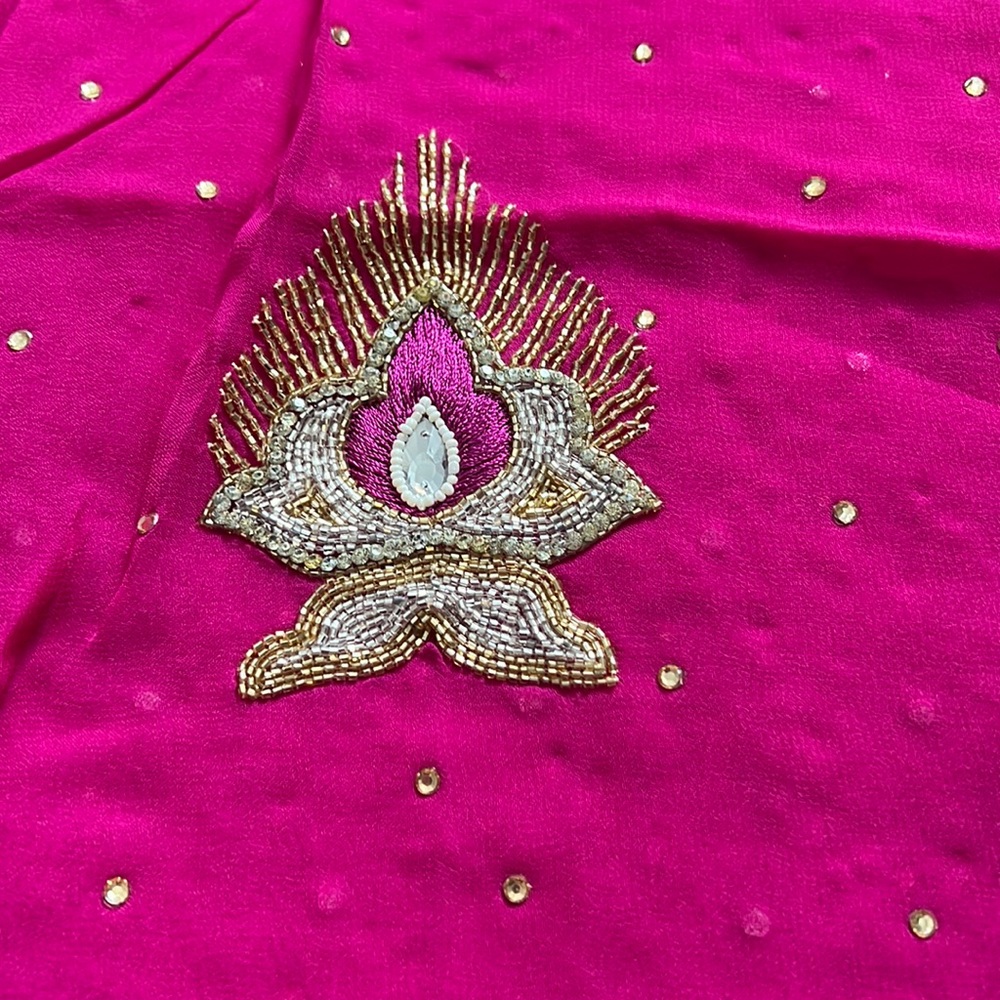 Sari with blouse